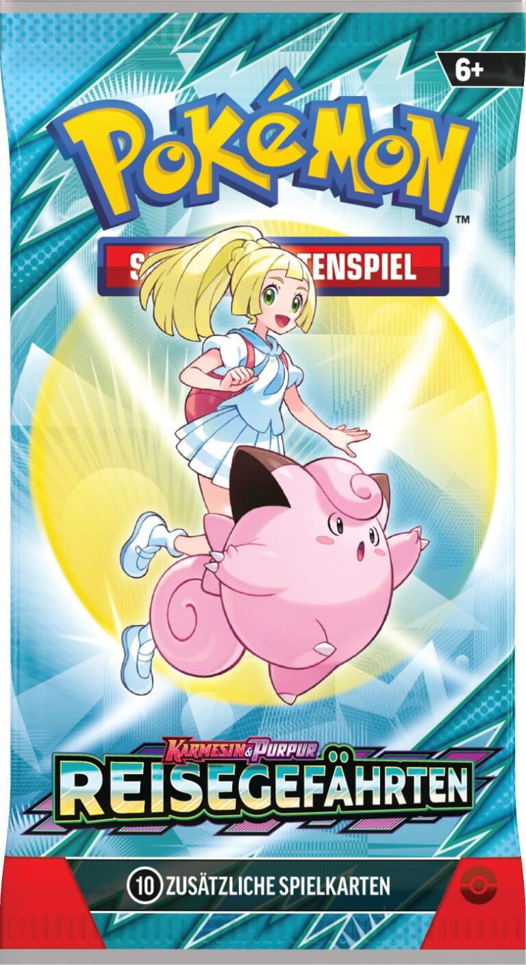Pokémon-Karmesin-Purpur-Reisegefährten-Booster-Pack-Lillie-Lilly-TCG-Sammelkartenspiel-2025