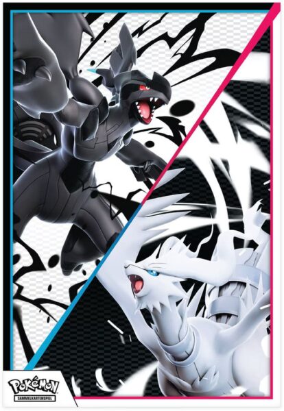 Karmesin & Purpur Schwarze Blitze & Weiße Flammen Poster Kollektion (deutsch) Pokemon Kaufen