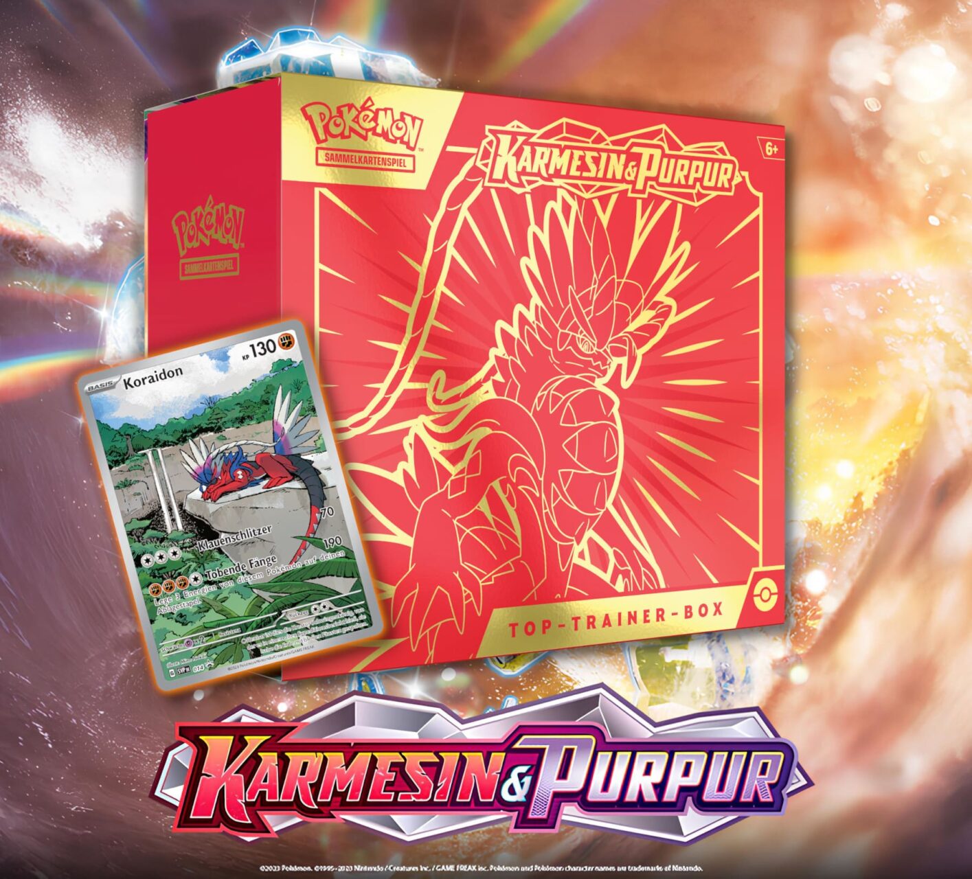 Pokémon Karmesin & Purpur 8.5: Prismatische Entwicklungen Tech Sticker Collection Deutsch 16850 24701
