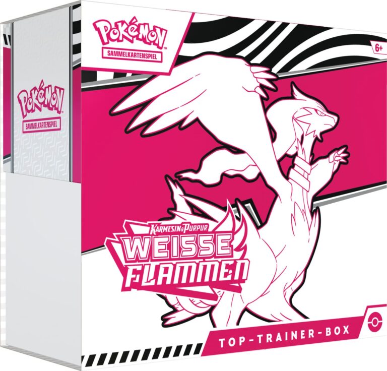 Pokémon-Karmesin-Purpur-Weisse-Flammen-Top-Trainer-Box-Deutsch