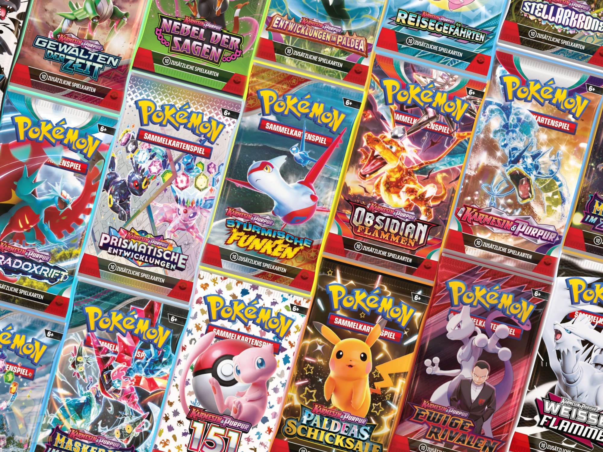 Pokémon-Karmesin-Purpur-alle-Sets-Erweiterungen-Übersicht-List-Guide-Booster-TCG-Sammelkartenspiel