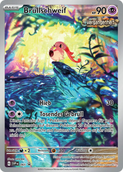 Pokémon-Karte-Brüllschweif-SVP-DE-067-Promo-Deutsch-Paradox-Rift-Trainer-Box