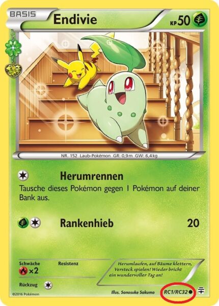 Endivie Generationen Radiant Collection Nummer RC1