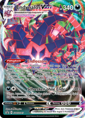 Pokémon-Karte-Endynalos-VMAX-SWSH045-Black-Star-Promo