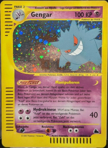 Pokémon-Karte-Gengar_H9-H32_Skyridge_Deutsch