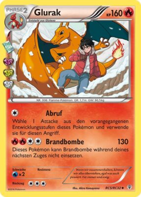 Pokémon-Karte-Glurak-Generationen-Radiant-Collection-RC5
