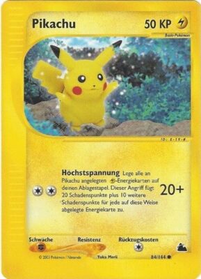 Pokémon-Karte-Pikachu-84-144-Skyridge-2003