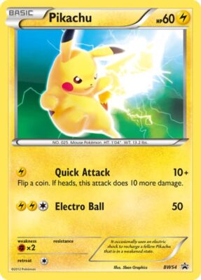 Pokémon-Karte-Pikachu-BW54-Black-Star-Promo-2012