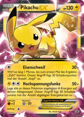 Pokémon-Karte-Pikachu-EX-XY84-Black-Star-Promo-2015-XY