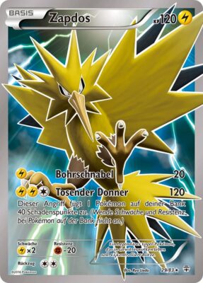 Zapdos Full Art Generationen 29-83