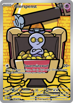 Pokémon-Karte_Gierspenst_PAR-DE-198-182_Illustration-Rare_Paradoxrift-Paradox-Rift