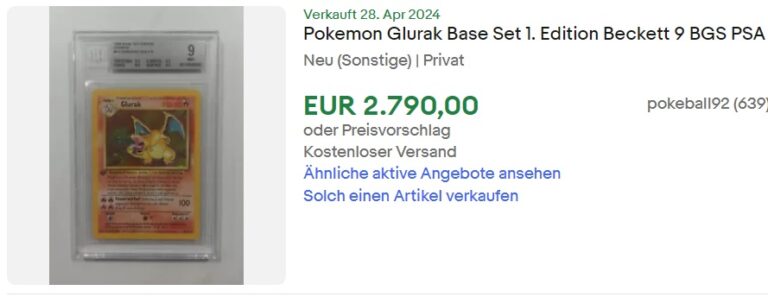 Pokémon-Karte_Glurak_Base-Basis-Set_Deutsch_eBay-Verkäufe-Verkauf-Mai-2024