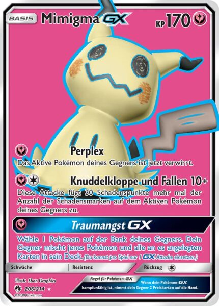 Pokémon-Karte_Mimigma-GX_206-214_Full-Art_Echo-des-Donners