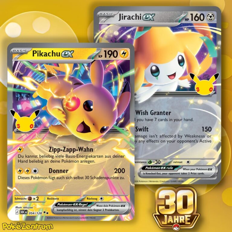 Pokémon-Karten-30-Jahre-30th-Celebration-DR-Double-Rare-Pokémon-ex-Pull-Rates-2026-TCG-Sammelkartenspiel