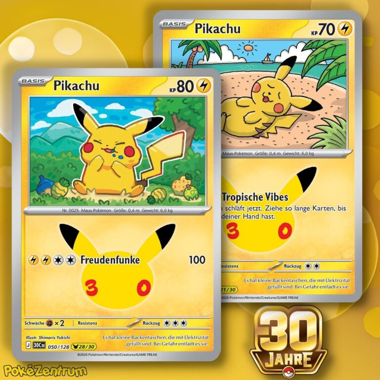 Pokémon-Karten-30-Jahre-30th-Celebration-Pikachu-Pull-Rates-2026-TCG-Sammelkartenspiel