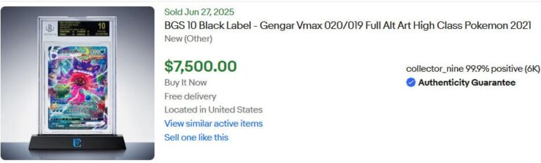 Pokémon-Karten-BGS-10-Black-Label-Wertvoll-Preise-Gengar-VMAX-High-Class-Deck-020