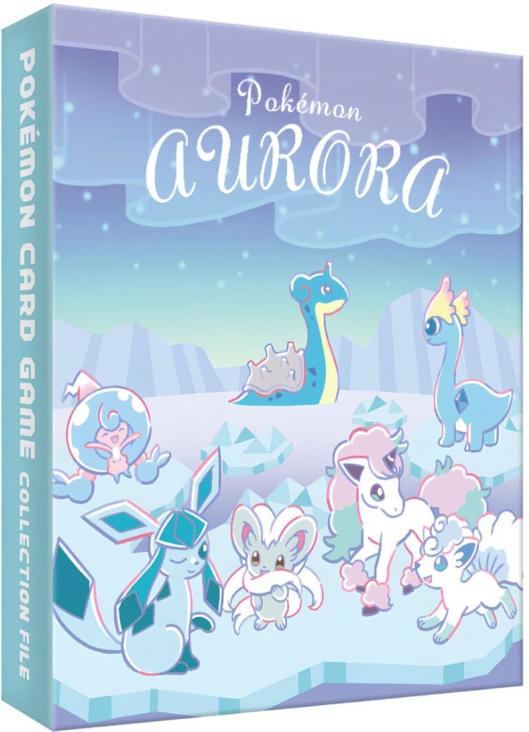 Pokémon-Karten-Binder-Sammelordner-Zubehör-Aurora-Korea-TCG-Sammelkartenspiel