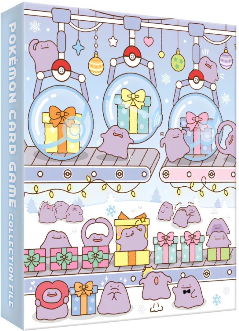 Pokémon-Karten-Binder-Sammelordner-Zubehör-Ditto-Korea-TCG-Sammelkartenspiel