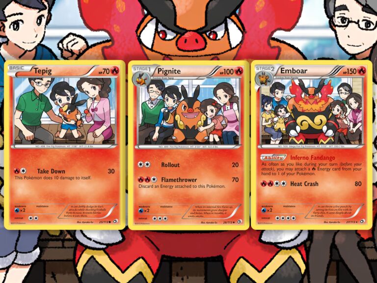 Pokémon-Karten-Floink-Ferkokel-Flambirex-Verbundene-Illustrationen-TCG-Sammelkartenspiel
