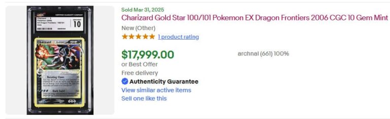 Pokémon-Karten-Höchstpreise-Top-Verkäufe-April-2025-Charizard-Goldstar-TCG-Sammelkartenspiel