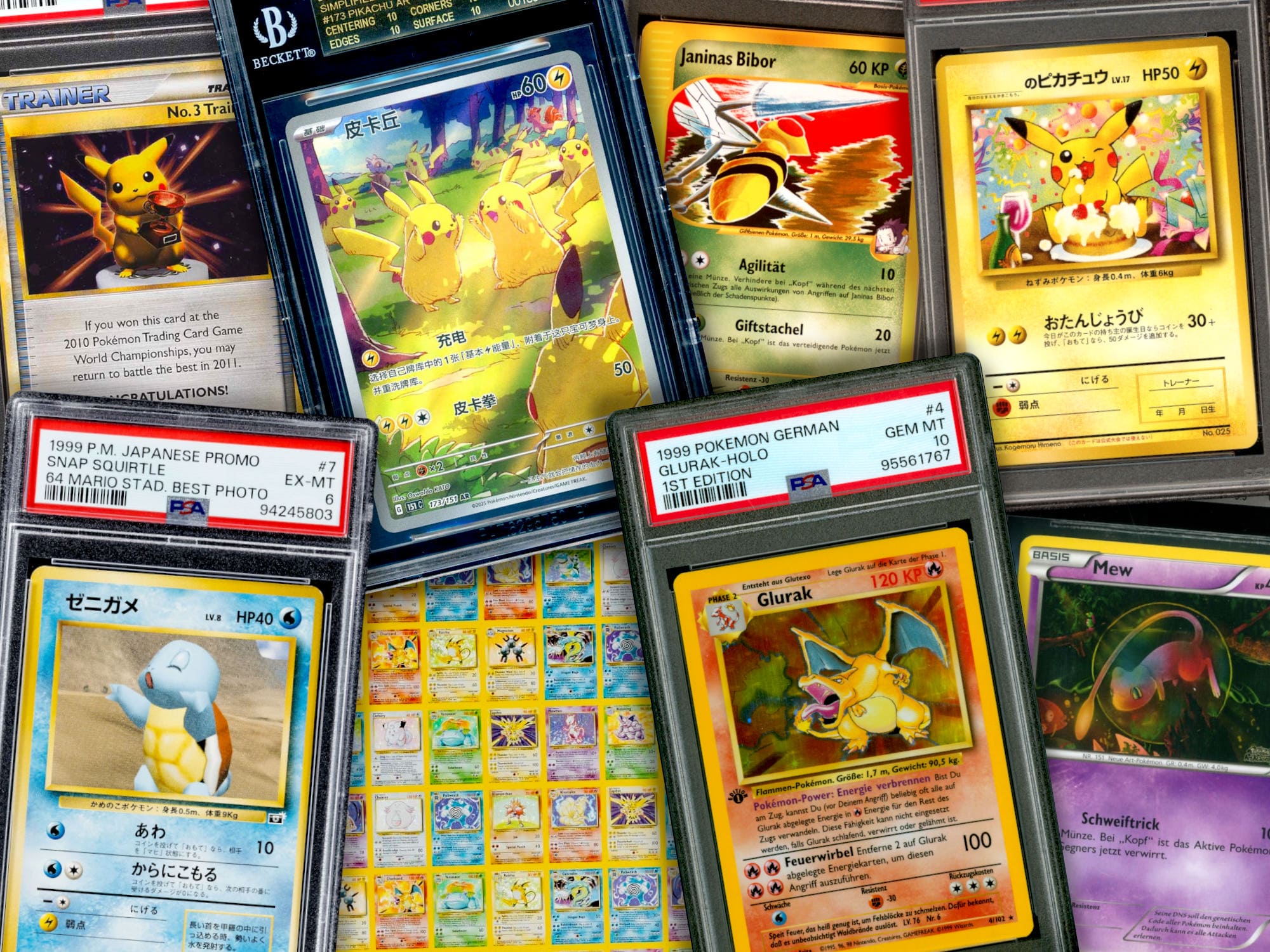 Pokemon V Single Cards Selection – Pikachu, Lugia, Glurak, Nachtara & More (German, Sword & Shield)