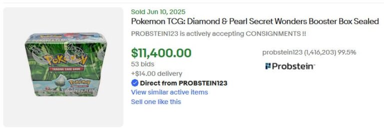 Pokémon-Karten-Höchstpreise-Top-Verkäufe-Juni-2025-Secret-Wonders-Display-TCG-Sammelkartenspiel