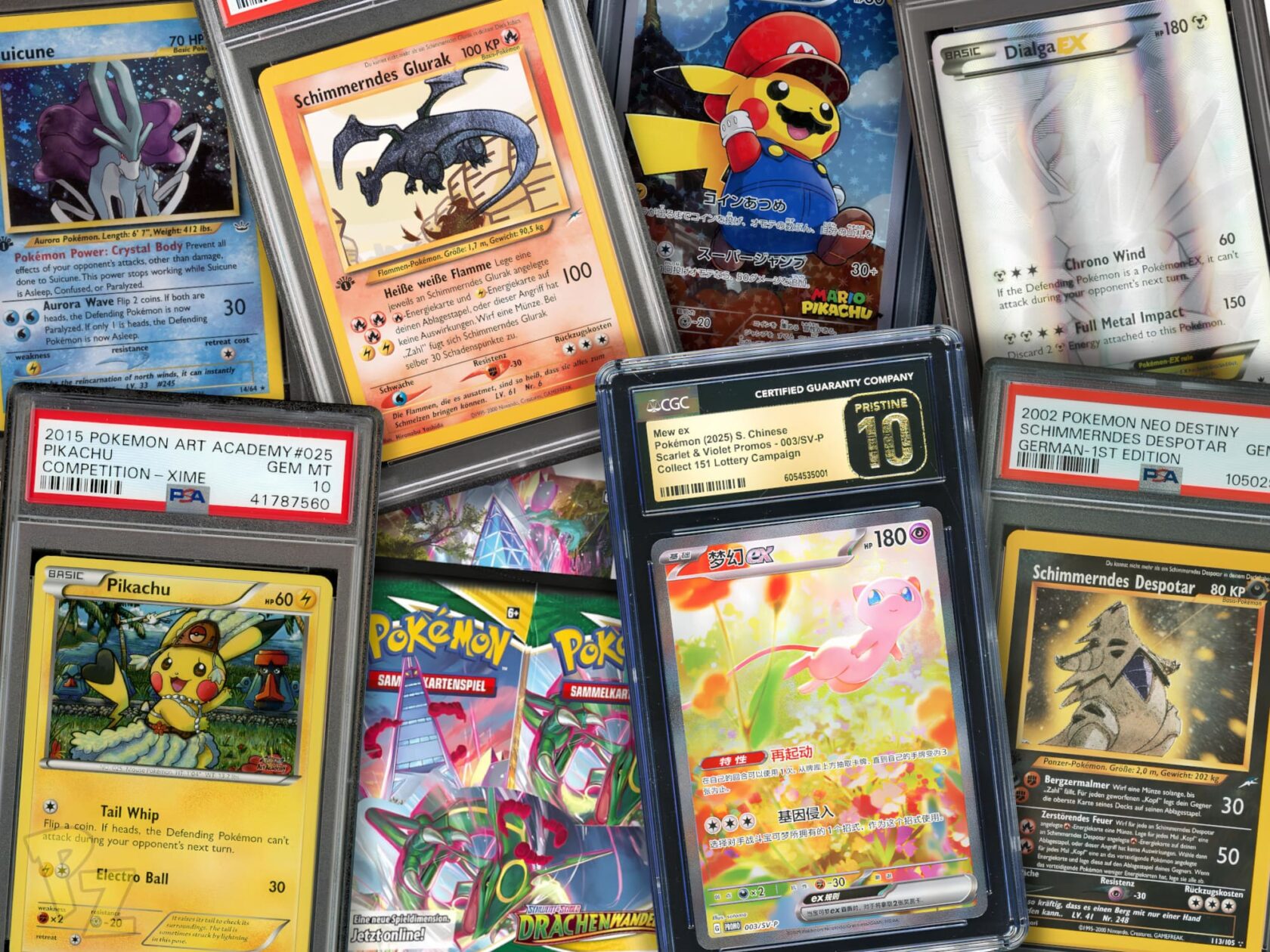 Entdecke Pokémon-Karten mit verbundenen Illustrationen