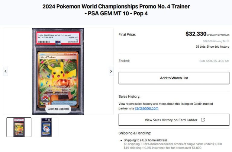 Pokémon-Karten-Höchstpreise-Top-Verkäufe-Mai-2025-World-Championships-No-3-Trainer-2024-PSA-10-TCG-Sammelkartenspiel