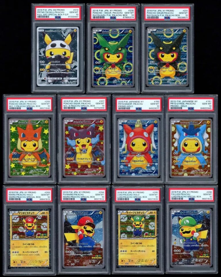 Pokémon-Karten-Höchstpreise-Top-Verkäufe-November-2024-Poncho-Pikachu-Set-TCG