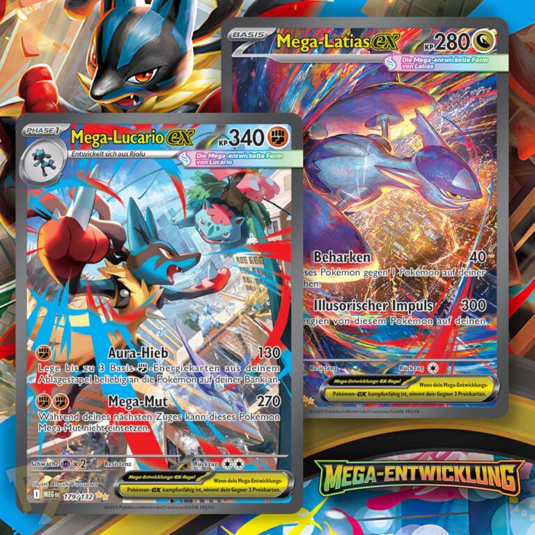 Pokémon-Karten-Mega-Entwicklung-Evolution-Special-Illustration-Rare-Pull-Rates-2025-TCG-Sammelkartenspiel