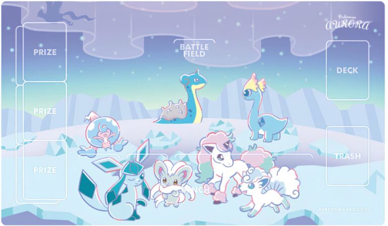 Pokémon-Karten-Playmat-Spielmatte-Zubehör-Aurora-Korea-TCG-Sammelkartenspiel