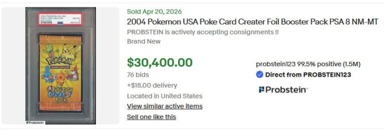 Pokémon-Karten-Preise-April-2026-Poké-Card-Creator-Booster-Pack-PSA-8