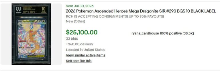 Pokemon-Karten-Preise-August-2026-Mega-Dragonite-Dragoran-ex-290-Ascended-Heroes-BGS-10-Black-Label-neu