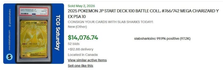 Pokémon-Karten-Preise-Mai-2026-Mega-Charizard-Glurak-Y-ex-766-742-Start-Deck-100-Battle-Collection-Japan-PSA-10