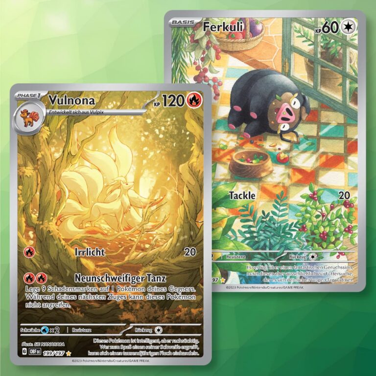 Pokémon-Karten-Pull-Rates-Obsidianflammen-Obsidian-Flames-Illustration-Rare