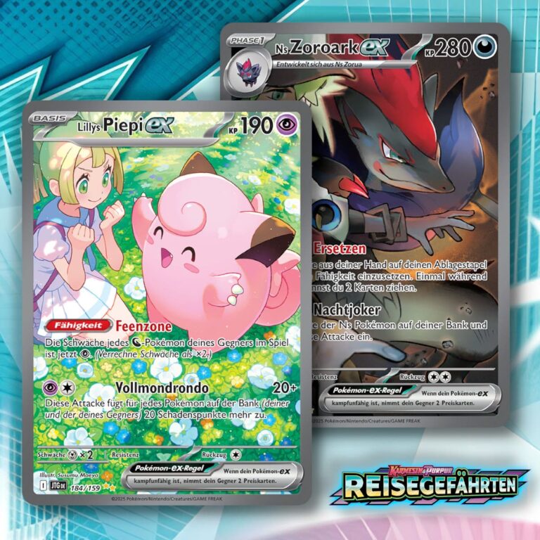 Pokémon-Karten-Reisegefährten-Pull-Rates-Special-Illustration-Rare-Journey-Together-2025-TCG-Sammelkartenspiel