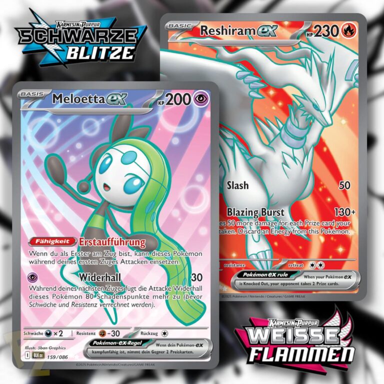 Pokémon-Karten-Schwarze-Blitze-Weiße-Flammen-Pull-Rates-Full-Art-2025-TCG-Sammelkartenspiel