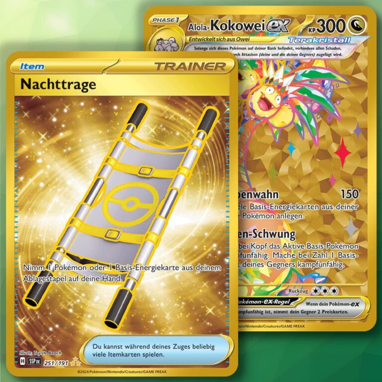Pokémon-Karten-Stürmische-Funken-Pull-Rates-Hyper-Rare-Gold-Surging-Sparks-Karmesin-Purpur