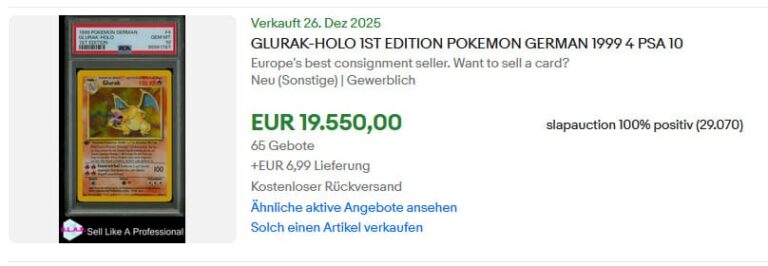 Pokémon-Karten-Top-Verkäufe-Höchstpreise-Dezember-2025-Glurak-Basis-Set-1st-Edition-PSA-10-Deutsch