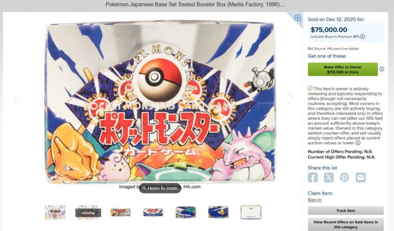 Pokémon-Karten-Top-Verkäufe-Höchstpreise-Dezember-2025-Japanese-Base-Set-Expansion-Pack-Booster-Box-Display