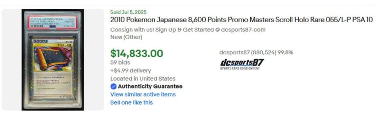 Pokémon-Karten-Top-Verkäufe-Höchstpreise-Juli-2025-Master-Scroll-PSA-10