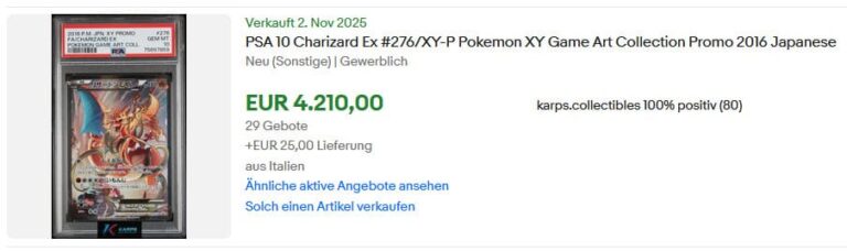 Pokémon-Karten-Top-Verkäufe-Höchstpreise-November-2025-Charizard-Glurak-276-XY-P-PSA-10