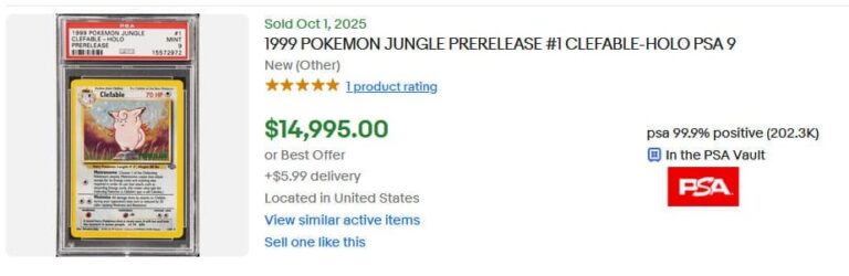 Pokémon-Karten-Top-Verkäufe-Höchstpreise-Oktober-2025-Clefable-Pixi-Prerelease-PSA-9