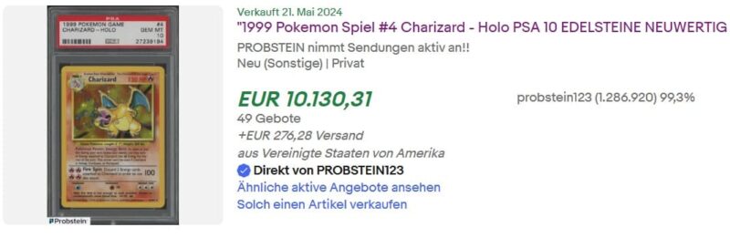 Pokémon-Karten-Top-Verkäufe-Mai-2024-Charizard-Base-Set-Englisch-PSA-10