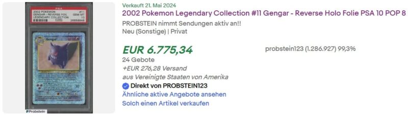 Pokémon-Karten-Top-Verkäufe-Mai-2024-Gengar-Legendary