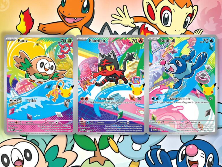 Pokemon-Karten-Verbundene-Illustrationen-Bisasam-Glumanda-Schiggy-30.Jubiläum-30th-Anniversary-Promo-TCG-Sammelkartenspiel-2