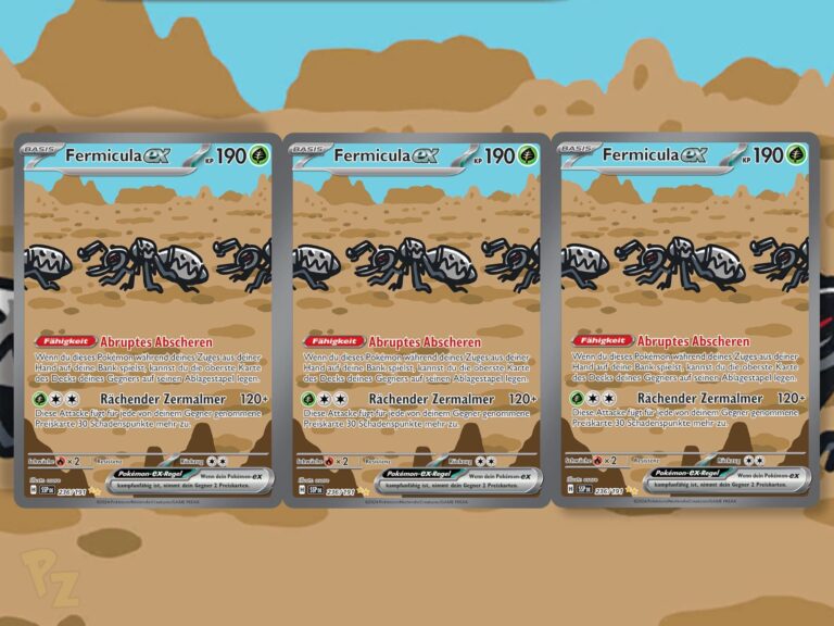 Pokemon-Karten-Verbundene-Illustrationen-Fermicula-Stürmische-Funken-TCG-Sammelkartenspiel