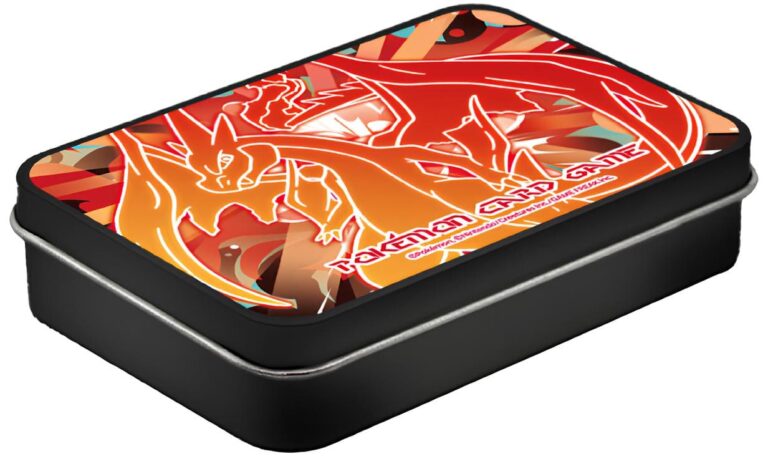 Pokémon-Karten-Zubehör-Box-Mega-Glurak-Charizard-Y-Korea-TCG-Sammelkartenspiel