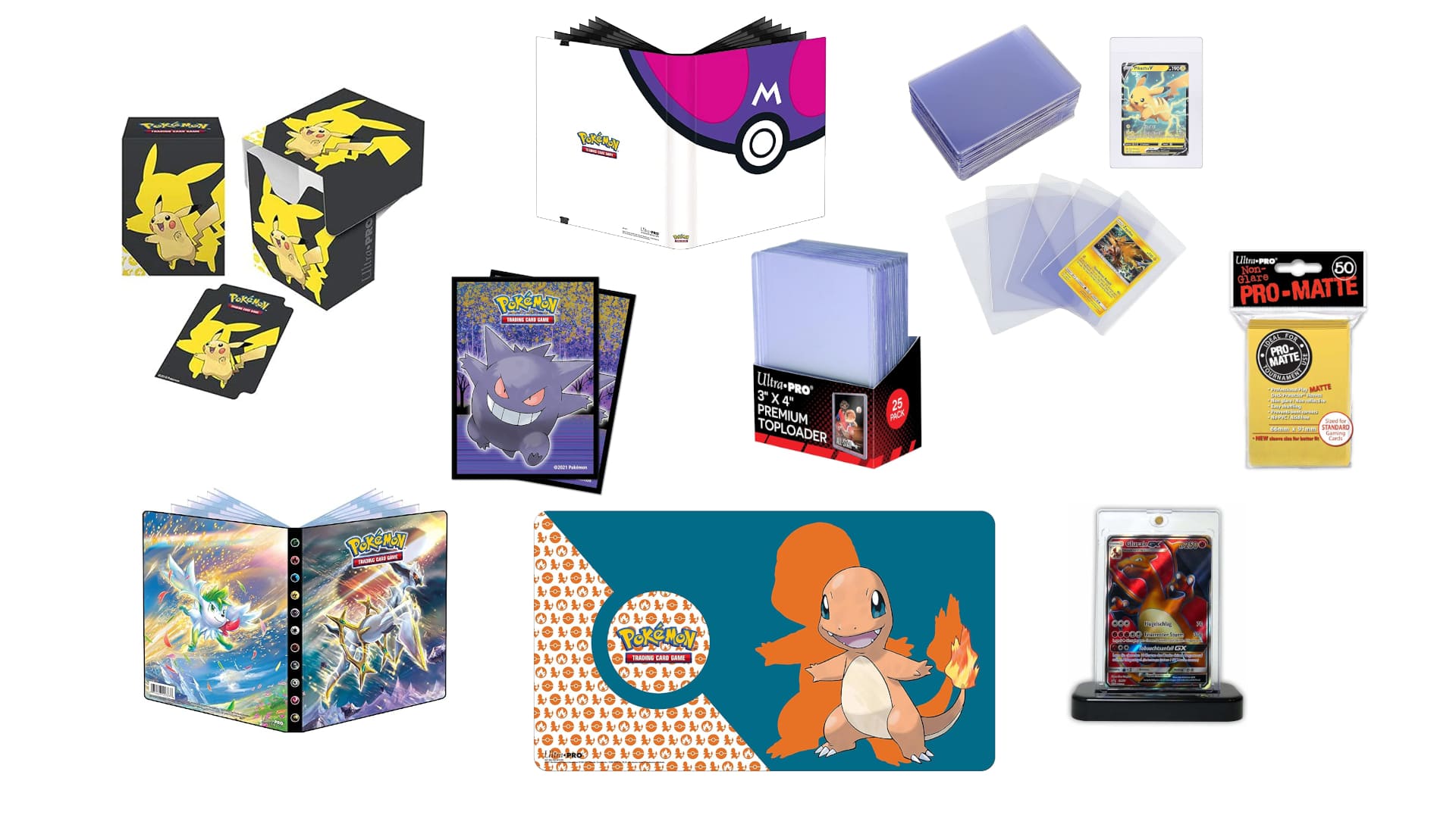 Sammelkarten Ordner für Karten Sammelalbum Pokemon Magic