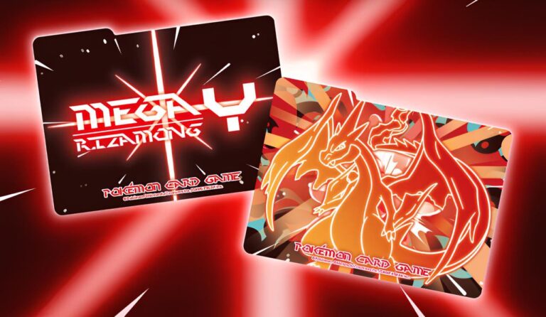 Pokémon-Kartenhüllen-Deck-Box-Zubehör-Mega-Glurak-Charizard-Y-Korea-TCG-Sammelkartenspiel-1